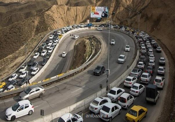 جاده چالوس جمعه یک طرفه می شود